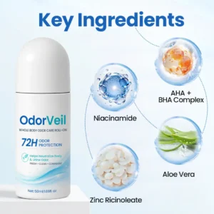 OdorVeil Whole Body Odor Care Roll-On - Image 7