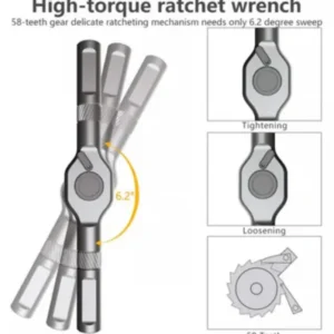 24 In 1 Ratchet Screwdriver Tool Kit - Image 4