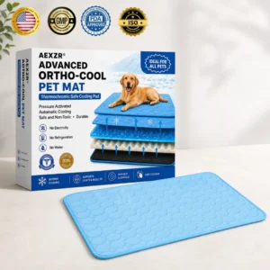 Advanced Ortho-Cool Pet Mat | Thermochromic Safe Cooling Pad