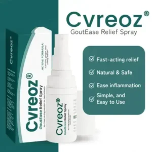 Cvreoz GoutEase Relief Spray | Fast-Acting Gout Pain Relief