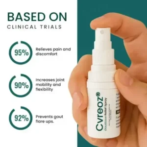 Cvreoz GoutEase Relief Spray | Fast-Acting Gout Pain Relief - Image 3