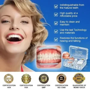 Ends Today: 75% OFF! Full Denture with Strong Suctiond CustomFit Full Functional Dentures🦷 - Image 4