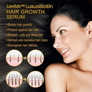 （🔥LAST DAY SALE-80% OFF) Biotin Premium Hair Growth Serum - Image 8