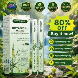 NEYEROS Botanical Mullein Lung Cleanse Diffuser - Image 2