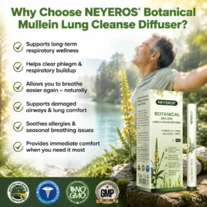 NEYEROS Botanical Mullein Lung Cleanse Diffuser - Image 4