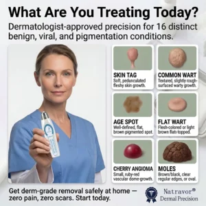 7-Day Skin Tag & Spot Eraser Painless & Scar-Free Advanced Skin Renewal Roller Pen - Image 12