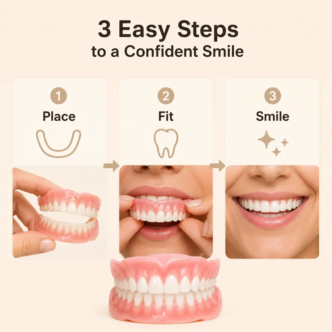 Premium Full Cover Dentures - Image 5