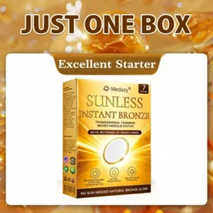 Medazy Sunless Tanning Microneedle Patch – DHA-Free Glow