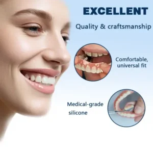 Vaxflite Full Denture Set | Custom Fit Upper & Lower Dentures - Image 4