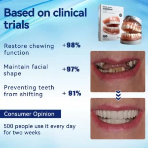 Full Denture Set🦷🦷💃Advanced Self-Adjusting Dental Materials (⏰Limited time discount last 30 minutes⏰) - Image 13