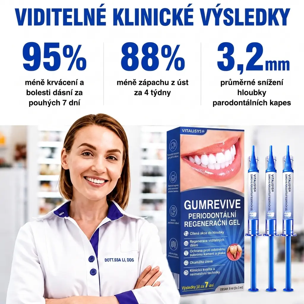 Parodontální Regenerační Gel GumRevive - Image 7