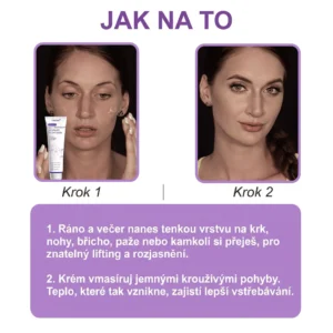 PDRN Multi-Peptide masážní tělový krém s masážním válečkem - Image 14