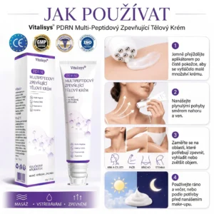 PDRN Multi-Peptide masážní tělový krém s masážním válečkem - Image 17
